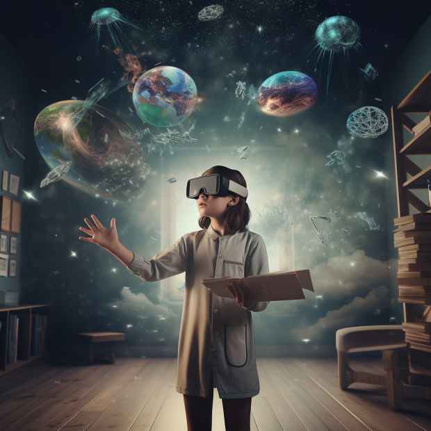 Обучение ребенка с помощью VR
